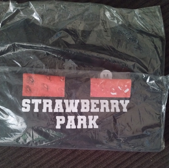 🔥NWT Strawberry Park T-shirt Unisex Small - Picture 2 of 2